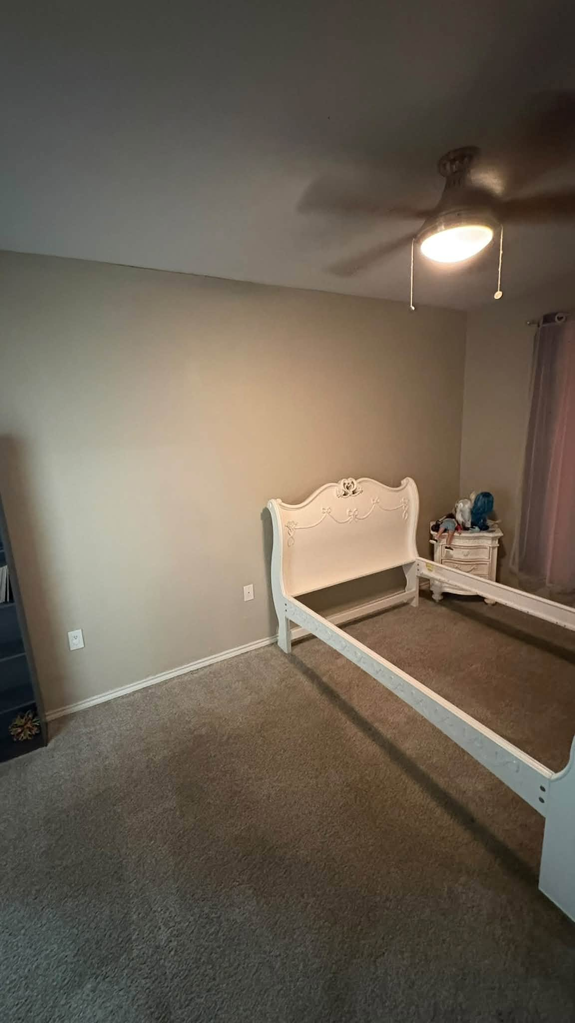 Fresh bedroom carpet